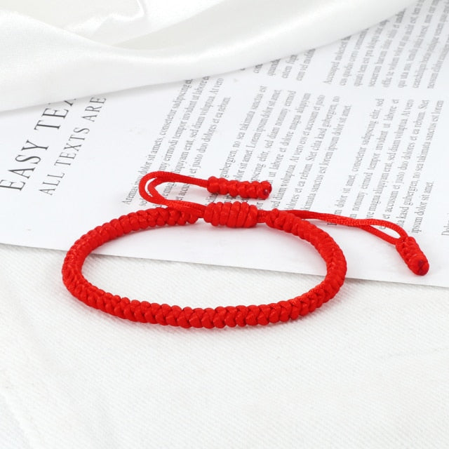 Handmade Tibetan Buddhist Lucky Rope Bracelets Bangles