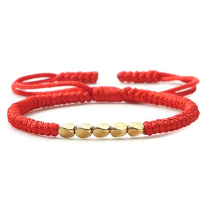 Handmade Tibetan Buddhist Lucky Rope Bracelets Bangles