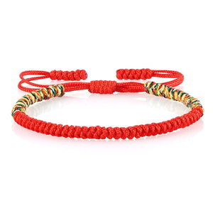 Handmade Tibetan Buddhist Lucky Rope Bracelets Bangles