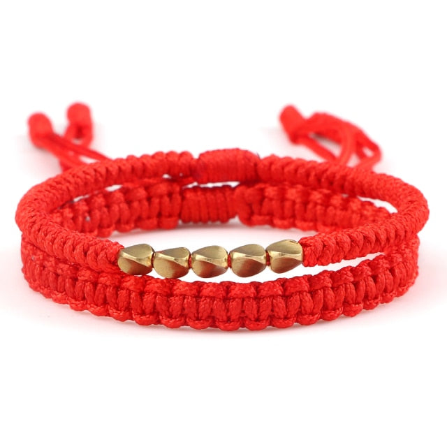 Handmade Tibetan Buddhist Lucky Rope Bracelets Bangles