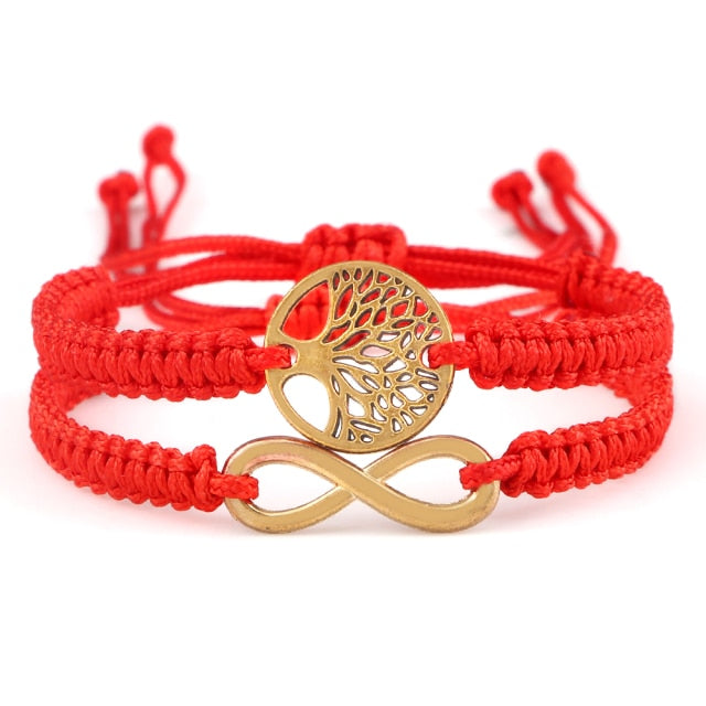 Handmade Tibetan Buddhist Lucky Rope Bracelets Bangles