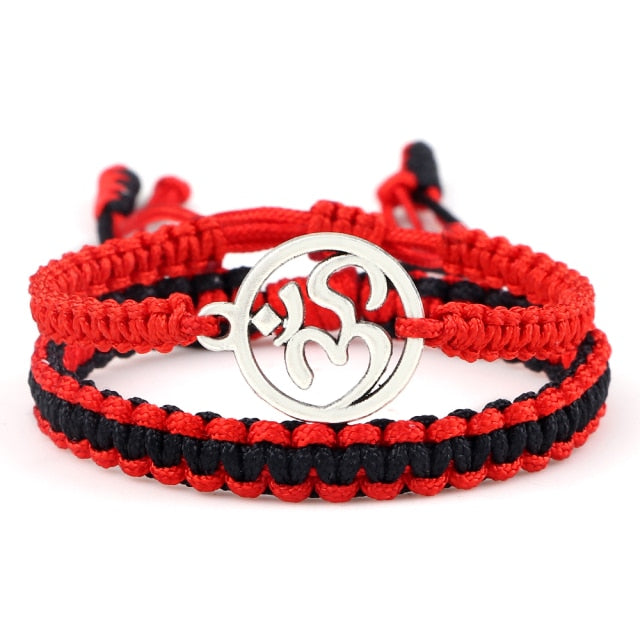 Handmade Tibetan Buddhist Lucky Rope Bracelets Bangles